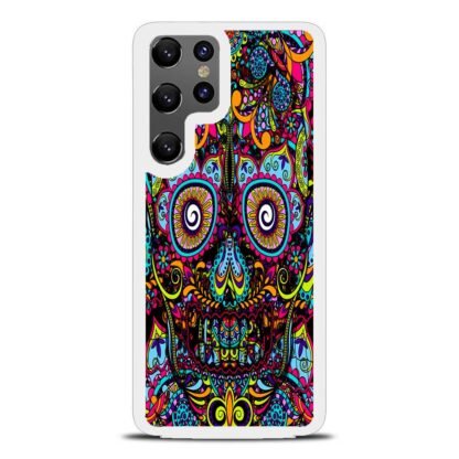 Skull Face Art Samsung Galaxy S25 / S25 Plus / S25 Ultra Case - Image 2