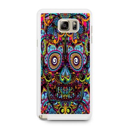 Skull Face Art Samsung Galaxy Note 5 Case - Image 2