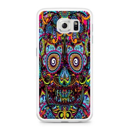 Skull Face Art Samsung Galaxy S6 / S6 Edge / S6 Edge Plus Case - Image 2