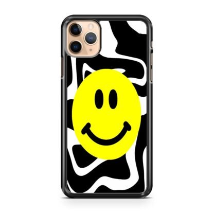 Smile Emoji Black White Pattern iPhone 13 / 13 Pro / 13 Pro Max / 13 Mini Case