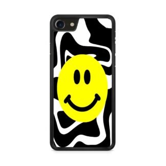 Smile Emoji Black White Pattern iPhone 7 / 8 / SE 2020 / SE 2022 Case