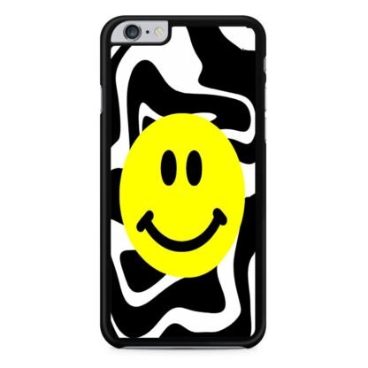 Smile Emoji Black White Pattern iPhone 6 / 6S / 6 Plus / 6S Plus Case