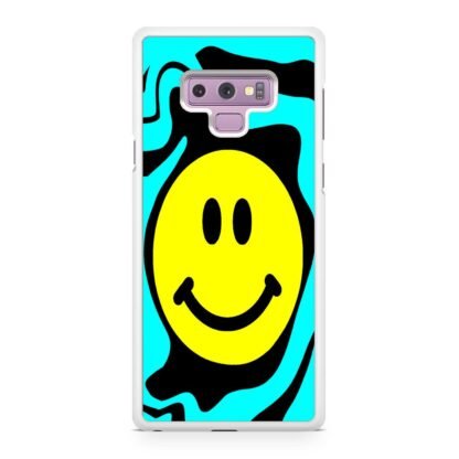 Smile Emoji Tosca Pattern Samsung Galaxy Note 9 Case - Image 2