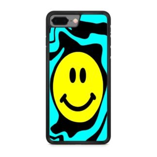 Smile Emoji Tosca Pattern iPhone 7 Plus / 8 Plus Case
