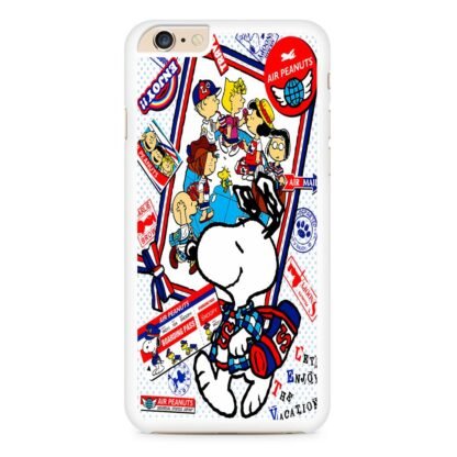 Snoopy Air Peanuts iPhone 6 / 6S / 6 Plus / 6S Plus Case - Image 2