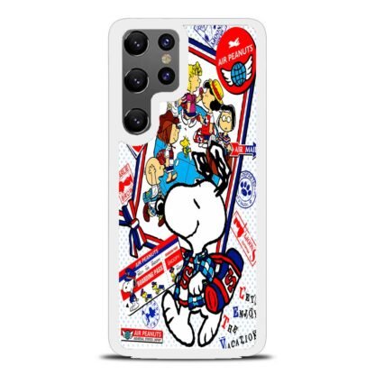 Snoopy Air Peanuts Samsung Galaxy S25 / S25 Plus / S25 Ultra Case - Image 2