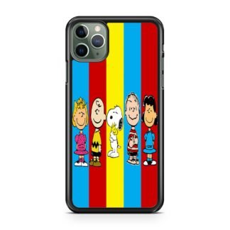 Snoopy And Friends Colorful iPhone 11 / 11 Pro / 11 Pro Max Case