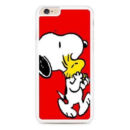 Snoopy And Woodstock Red iPhone 6 / 6S / 6 Plus / 6S Plus Case - Image 2