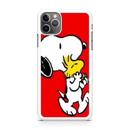 Snoopy And Woodstock Red iPhone 11 / 11 Pro / 11 Pro Max Case - Image 2
