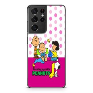 Snoopy Growing Up With Peanuts Samsung Galaxy S21 / S21 Plus / S21 Ultra / S21 FE Case