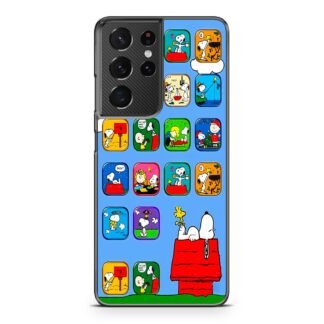 Snoopy Nice Dream Activity Samsung Galaxy S21 / S21 Plus / S21 Ultra / S21 FE Case