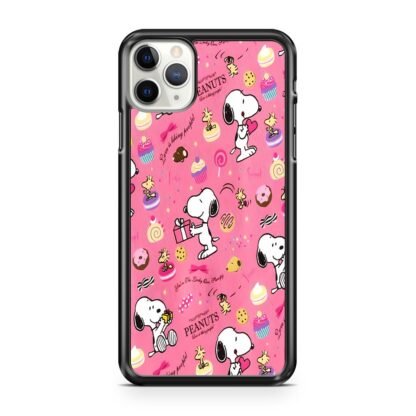 Snoopy Peanuts Pink iPhone 12 / 12 Pro / 12 Pro Max / 12 Mini Case