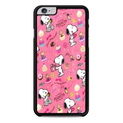 Snoopy Peanuts Pink iPhone 6 / 6S / 6 Plus / 6S Plus Case