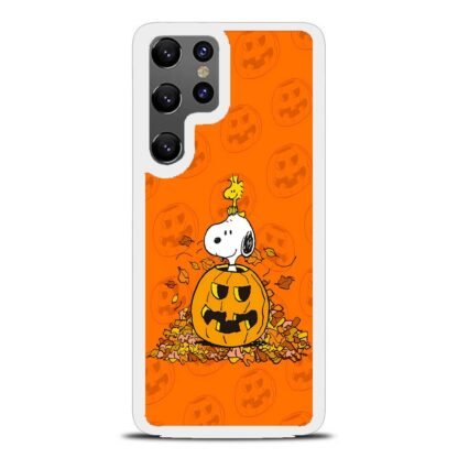 Snoopy Pumpkin Helloween Samsung Galaxy S25 / S25 Plus / S25 Ultra Case - Image 2