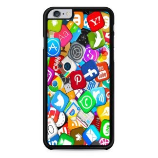 Social Media Icon Logo iPhone 6 / 6S / 6 Plus / 6S Plus Case