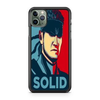 Solid Snake Metal Gear Solid Vector iPhone 11 / 11 Pro / 11 Pro Max Case