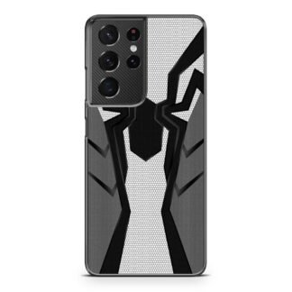Spider Man Infinity War Logo Black Samsung Galaxy S21 / S21 Plus / S21 Ultra / S21 FE Case