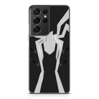Spider Man Infinity War Logo Carbon Samsung Galaxy S21 / S21 Plus / S21 Ultra / S21 FE Case