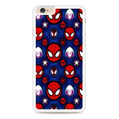 Spider Man Into The Spider Verse Logo Collage iPhone 6 / 6S / 6 Plus / 6S Plus Case - Image 2