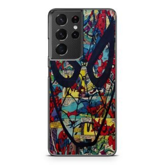 Spider Man Mask Comic Samsung Galaxy S21 / S21 Plus / S21 Ultra / S21 FE Case