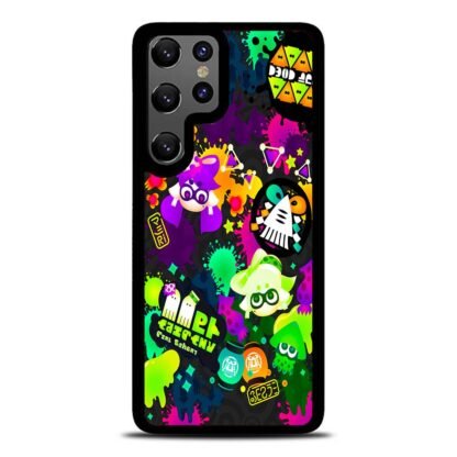 Splatoon Colorful Splat Samsung Galaxy S25 / S25 Plus / S25 Ultra Case