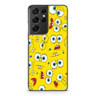 Spongebob Squarepants Face Samsung Galaxy S21 / S21 Plus / S21 Ultra / S21 FE Case