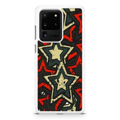 Star Red Black Mural Art Collage Samsung Galaxy S20 / S20 Plus / S20 Ultra / S20 FE Case - Image 2