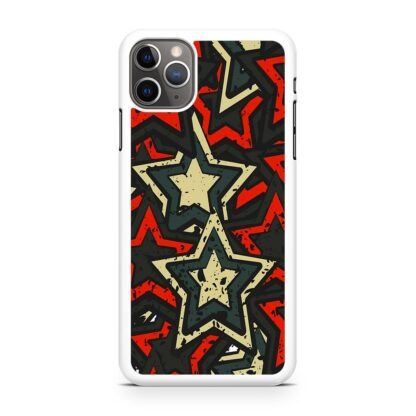 Star Red Black Mural Art Collage iPhone 15 / 15 Plus / 15 Pro / 15 Pro Max Case - Image 2