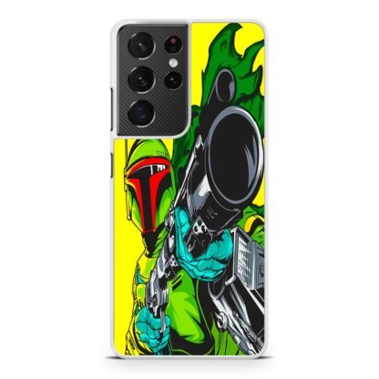 Star Wars Boba Fett Gun Samsung Galaxy S21 / S21 Plus / S21 Ultra / S21 FE Case - Image 2