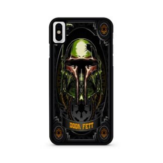 Star Wars Boba Fett Skull iPhone X / XR / XS / XS Max Case