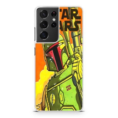 Star Wars Boba Fett Sniper Samsung Galaxy S21 / S21 Plus / S21 Ultra / S21 FE Case - Image 2