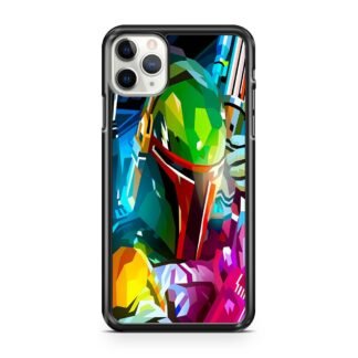 Star Wars Boba Fett Vector iPhone 12 / 12 Pro / 12 Pro Max / 12 Mini Case