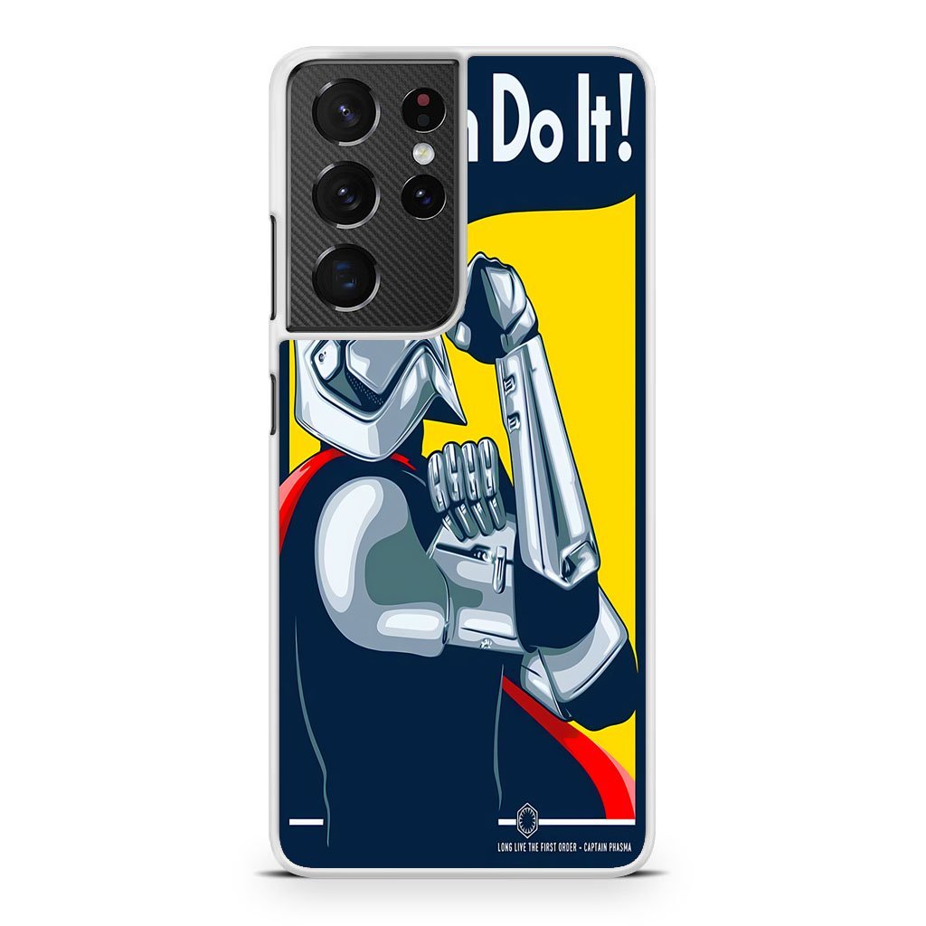 Star Wars Captain Phasma Do It Samsung Galaxy S21 / S21 Plus / S21 Ultra / S21 FE Case - Image 2