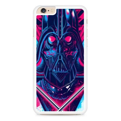 Star Wars Darth Vader Blue Pink Vector iPhone 6 / 6S / 6 Plus / 6S Plus Case - Image 2