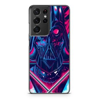 Star Wars Darth Vader Blue Pink Vector Samsung Galaxy S21 / S21 Plus / S21 Ultra / S21 FE Case