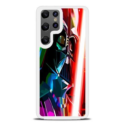 Star Wars Darth Vader Lightsaber Vector Samsung Galaxy S25 / S25 Plus / S25 Ultra Case - Image 2