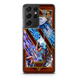 Star Wars IV A New Hope Starship Samsung Galaxy S21 / S21 Plus / S21 Ultra / S21 FE Case