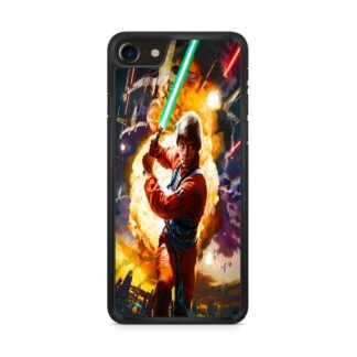 Star Wars Luke Skywalker Green Lightsaber iPhone 7 / 8 / SE 2020 / SE 2022 Case