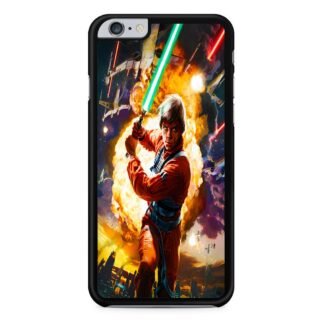 Star Wars Luke Skywalker Green Lightsaber iPhone 6 / 6S / 6 Plus / 6S Plus Case