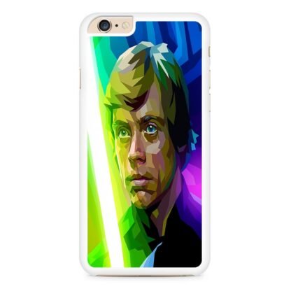 Star Wars Luke Skywalker Green Lightsaber Vector iPhone 6 / 6S / 6 Plus / 6S Plus Case - Image 2