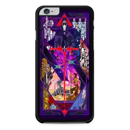 Star Wars Purple Blue Cover iPhone 6 / 6S / 6 Plus / 6S Plus Case