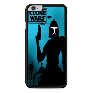 Star Wars The Clone Wars Blue Cover iPhone 6 / 6S / 6 Plus / 6S Plus Case