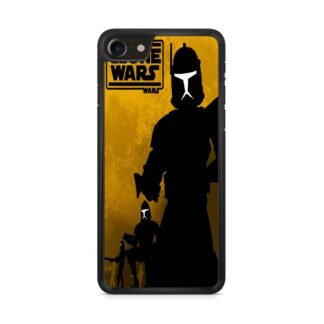 Star Wars The Clone Wars Brown Cover iPhone 7 / 8 / SE 2020 / SE 2022 Case