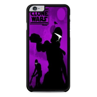 Star Wars The Clone Wars Purple Cover iPhone 6 / 6S / 6 Plus / 6S Plus Case
