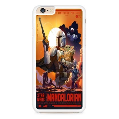Star Wars The Mandalorian Bountyhunter iPhone 6 / 6S / 6 Plus / 6S Plus Case - Image 2