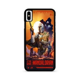 Star Wars The Mandalorian Bountyhunter iPhone X / XR / XS / XS Max Case