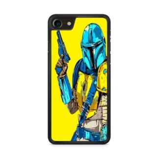 Star Wars The Mandalorian Yellow Cover iPhone 7 / 8 / SE 2020 / SE 2022 Case