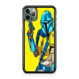 Star Wars The Mandalorian Yellow Cover iPhone 11 / 11 Pro / 11 Pro Max Case