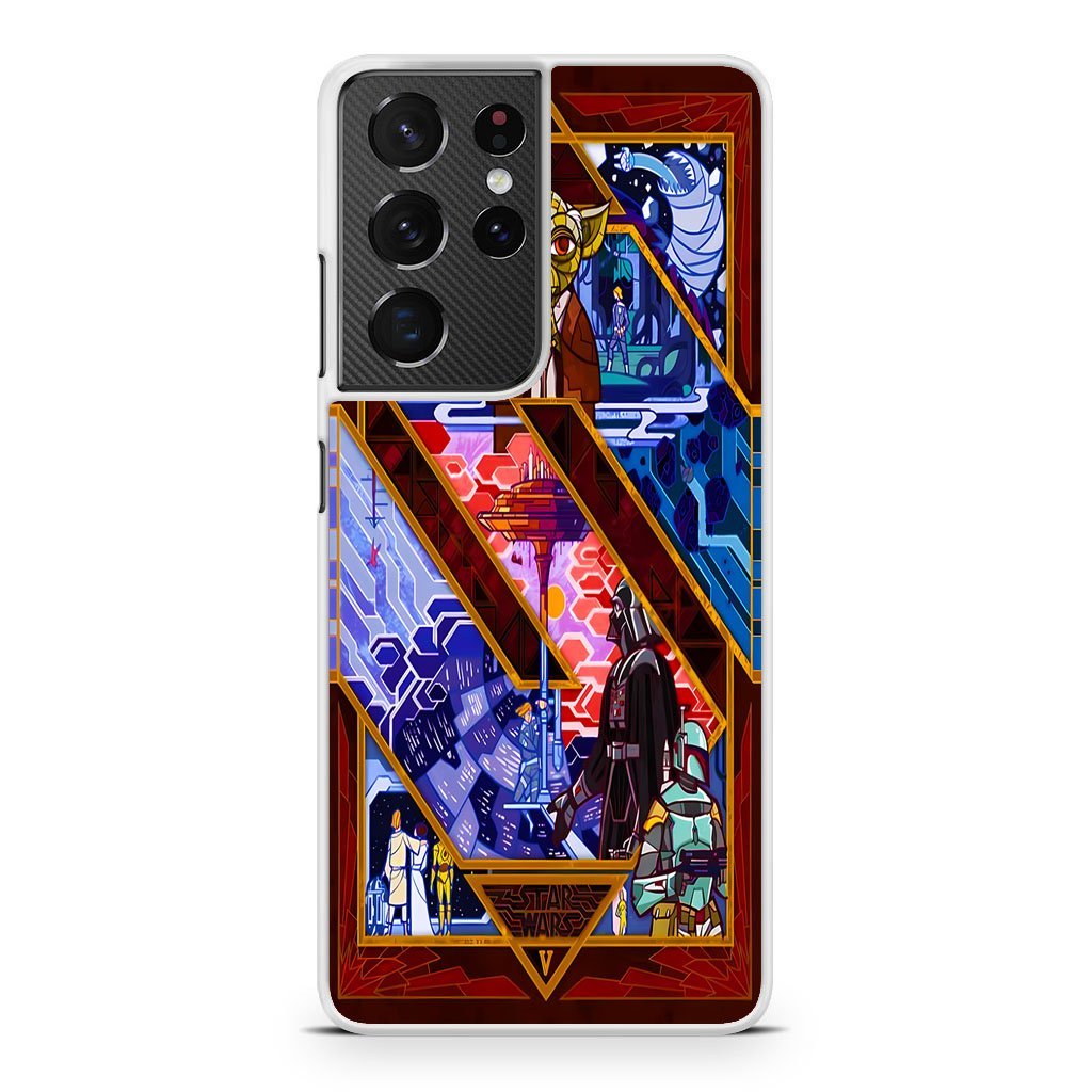 Star Wars V Cover Samsung Galaxy S21 / S21 Plus / S21 Ultra / S21 FE Case - Image 2