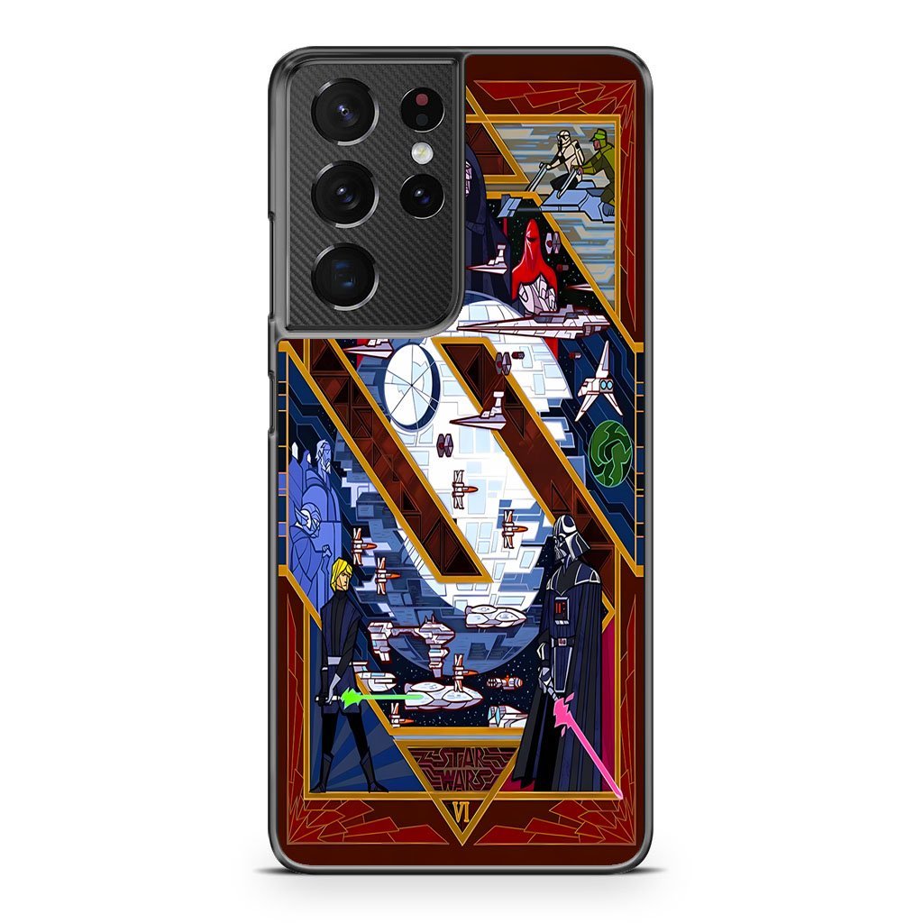 Star Wars VI Pop Art Samsung Galaxy S21 / S21 Plus / S21 Ultra / S21 FE Case
